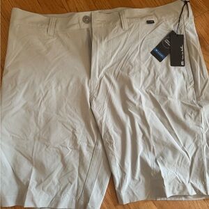 Travis Mathew Gray Flat Front Shorts for Casual Comfort